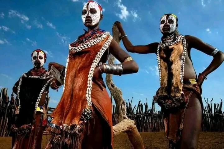 Ever heard of the Karo tribe? 

Living on the banks of the Omo River in Southern Ethiopia seemingly untouched by the outside world, is the small Karo (or Kara) tribe. For sustenance, they practice flood retreat cultivation, growing beans and maize, breeding cattle and goats, and