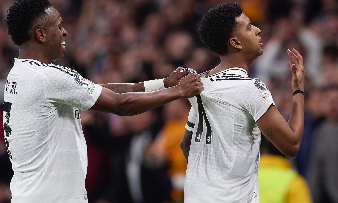 Ce duo 🥶
Vini a fait briller Benzema,Rodrygo,bellingham,Mbappé 
On ne s’en rend pas assez compte 👑