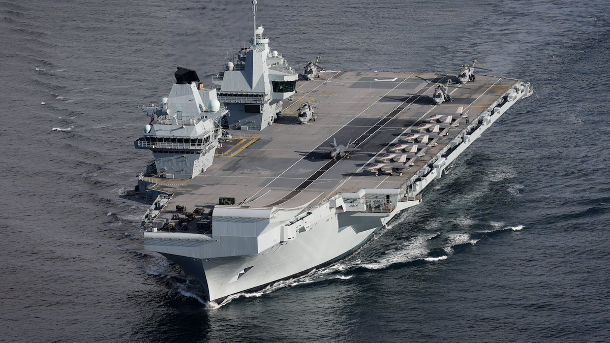 Analysis: though Iran will claim otherwise, any change of Prince of Wales CSG change of role not necessarily in support of Israel. More a core function of UK defence: protection of UK personnel, shipping &amp; trade in the ME region.