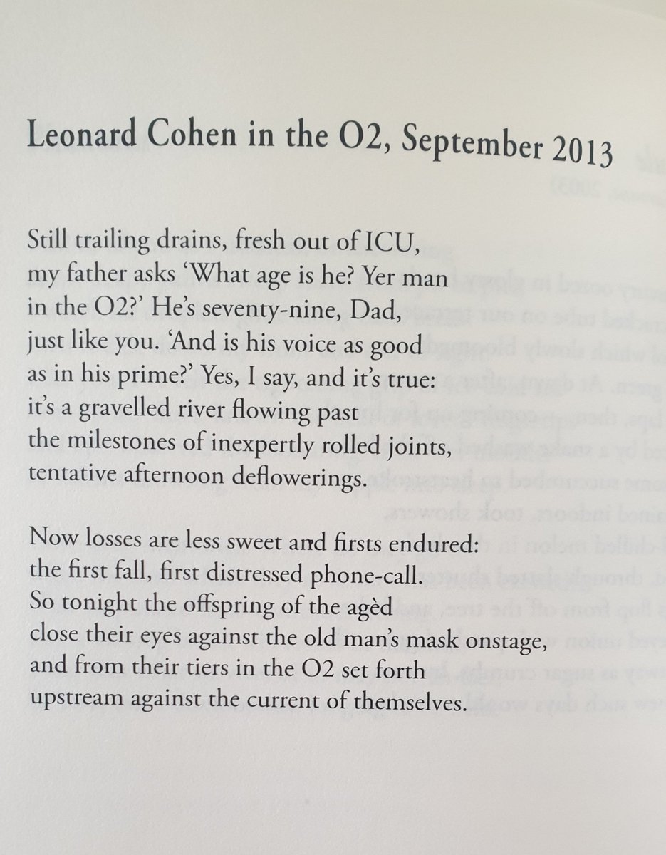 For Fathers' Day, from *First the Feathers*, Doire Press, 2017