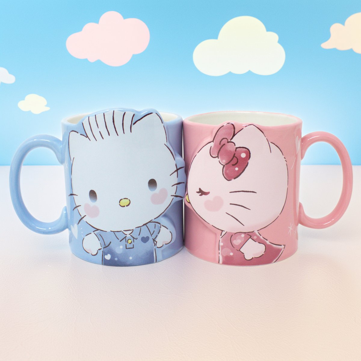 MissGirlieGirl1's tweet image. Hello Kitty &amp;amp; Dear Daniel Mug Set ☕💕
Adorable pastel porcelain pair in a Sanrio gift box – perfect for collectors, couples, or cozy teatime!
🎁Limited stock →missgirliegirl.com/products/hello… 
#HelloKitty #Sanrio #MugSet #Kawaii #GiftIdea #TeaTime #CuteThings