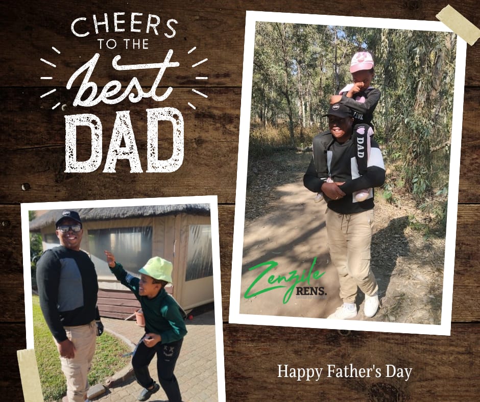 Ours is to show them love and what it truly means to be part of a family. Fatherhood is a beautiful gift from God, let's enjoy each and every moment with our little bambinos ✨💯

Happy Father's Day Madoda 💪🏾💪🏾💪🏾

#fathersday 
#Love #family