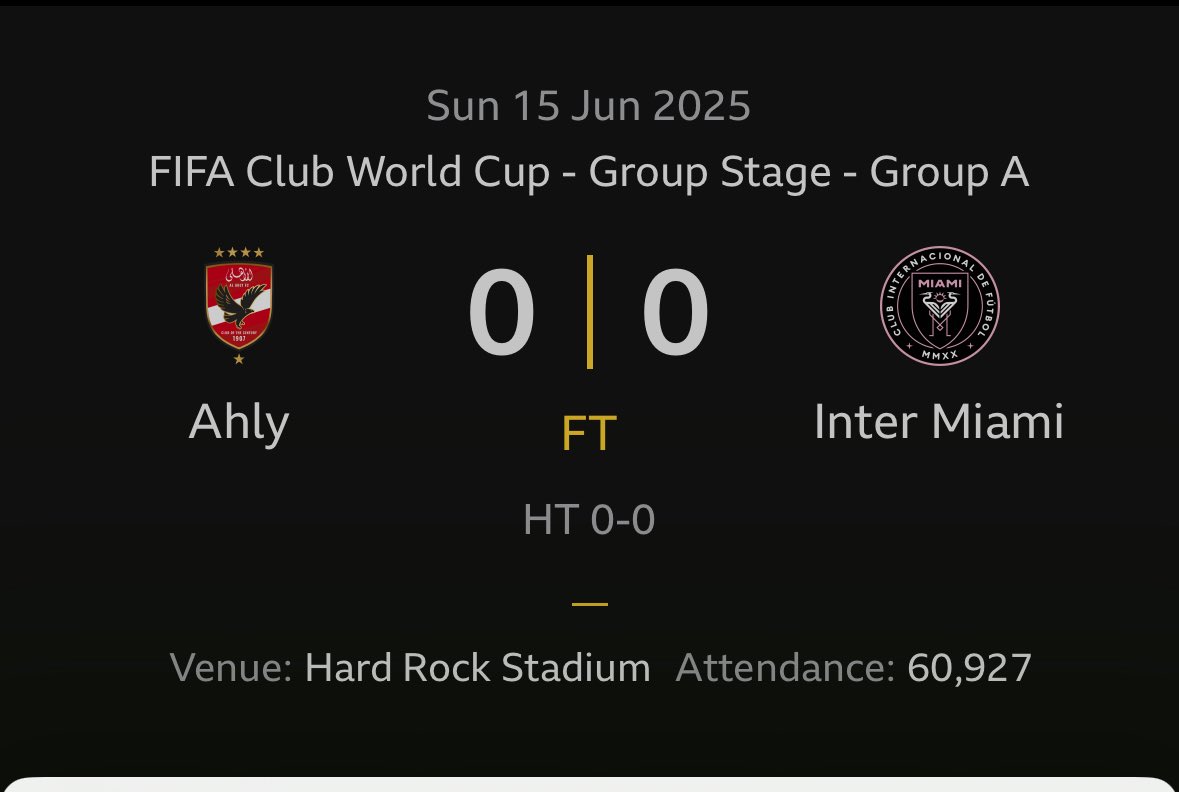 Predictably shit already
#ClubWorldCup