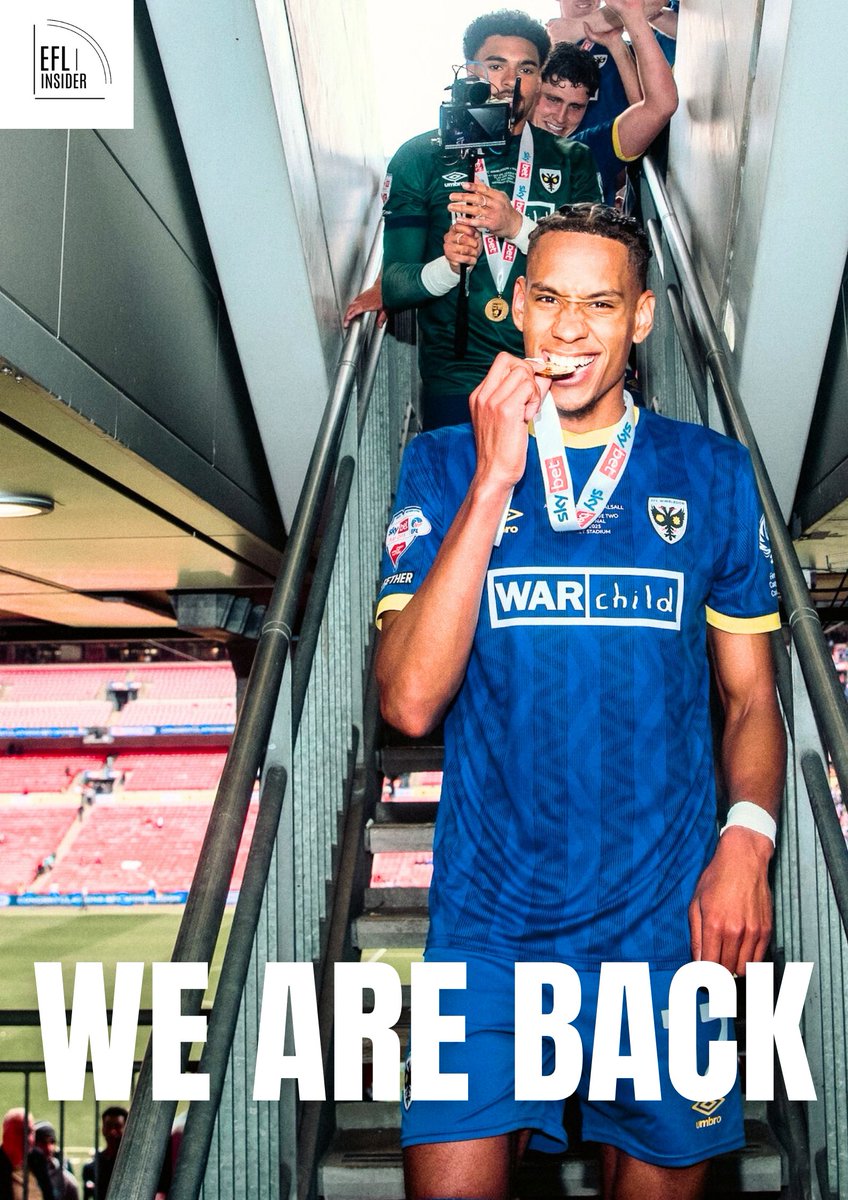 EFLINSIDE's tweet image. WE ARE BACK.
We are delighted to be be back and we are coming back to EFL Insider BETTER THAN EVER!
Keep following to see all the news!
UTEI 🤝
#EFL
