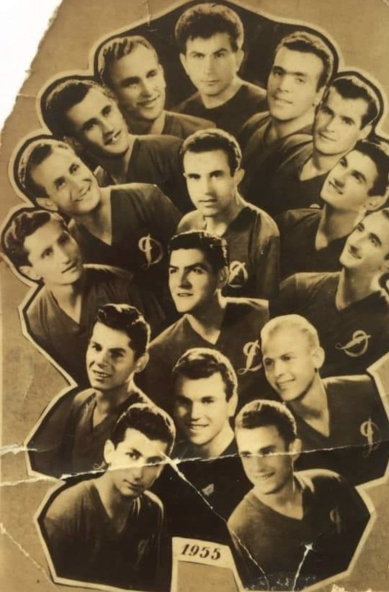 fussballgeekz's tweet photo. Led by player/coach Zihni Gjinali , #DinamoTirana were crowned Champions of #Albania in 1955.
Level on points with #Partizani with an inferior GD, #Blute - The Blues - took the title via the now defunct metric of goals average.
https://t.co/sKv8VosKlX https://t.co/nlNLvDJ4N0