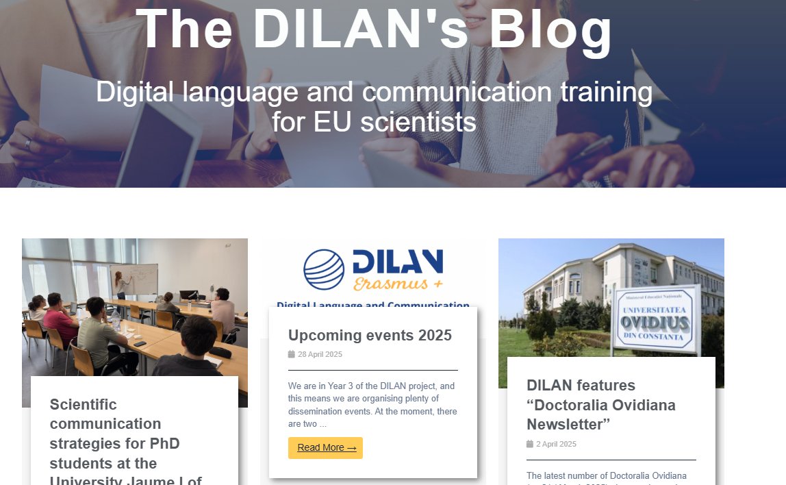 🇪🇺 Erasmus + DILAN (Digital language and communication training for EU scientists invites you to join our upcoming dissemination event organised by our OsloMet partner from Norway!! 😍👉 on Communicating Research for Academic and Public Engagement dilan4scientists.eu/index.php/oslo…