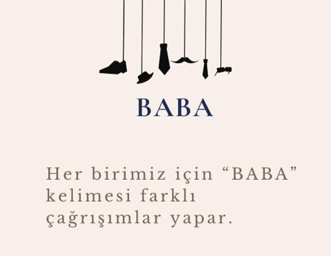 ...bu gün Babalar Günü 
babasıyla büyüyene, erken kaybedene, hiç tanımayana, bağ kurana, kuramayana, yaralanana acısı olana,
herkese kendi hikâyesi kadar anlayış,
kendi yüreği kadar huzur,
ve sağlıklı ömürler diliyorum
Bugün her duyguya yer var...

Babacığıma Sevgimle🙏❤️