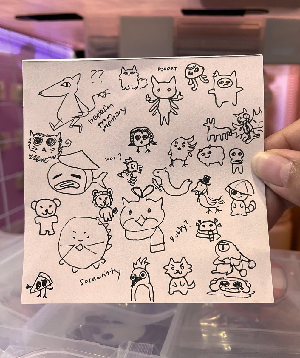 drawing holostars mascots from memory with <a href="/oshirosaaan/">emi 🌸</a>