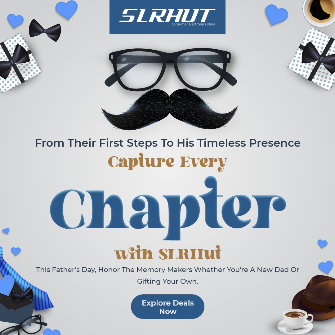 💙 Happy Father’s Day to the storytellers &amp; memory makers!
Celebrate with exclusive deals🎁👇
4DAD – £10 OFF £100
FSTOP – £20 OFF £500
DADFIE – £40 OFF £1000
D4D – £100 OFF £3000
📸 Shop now → slrhut.co.uk

#slrhut #FathersDay #capturetheawesome #FathersDaySpecial