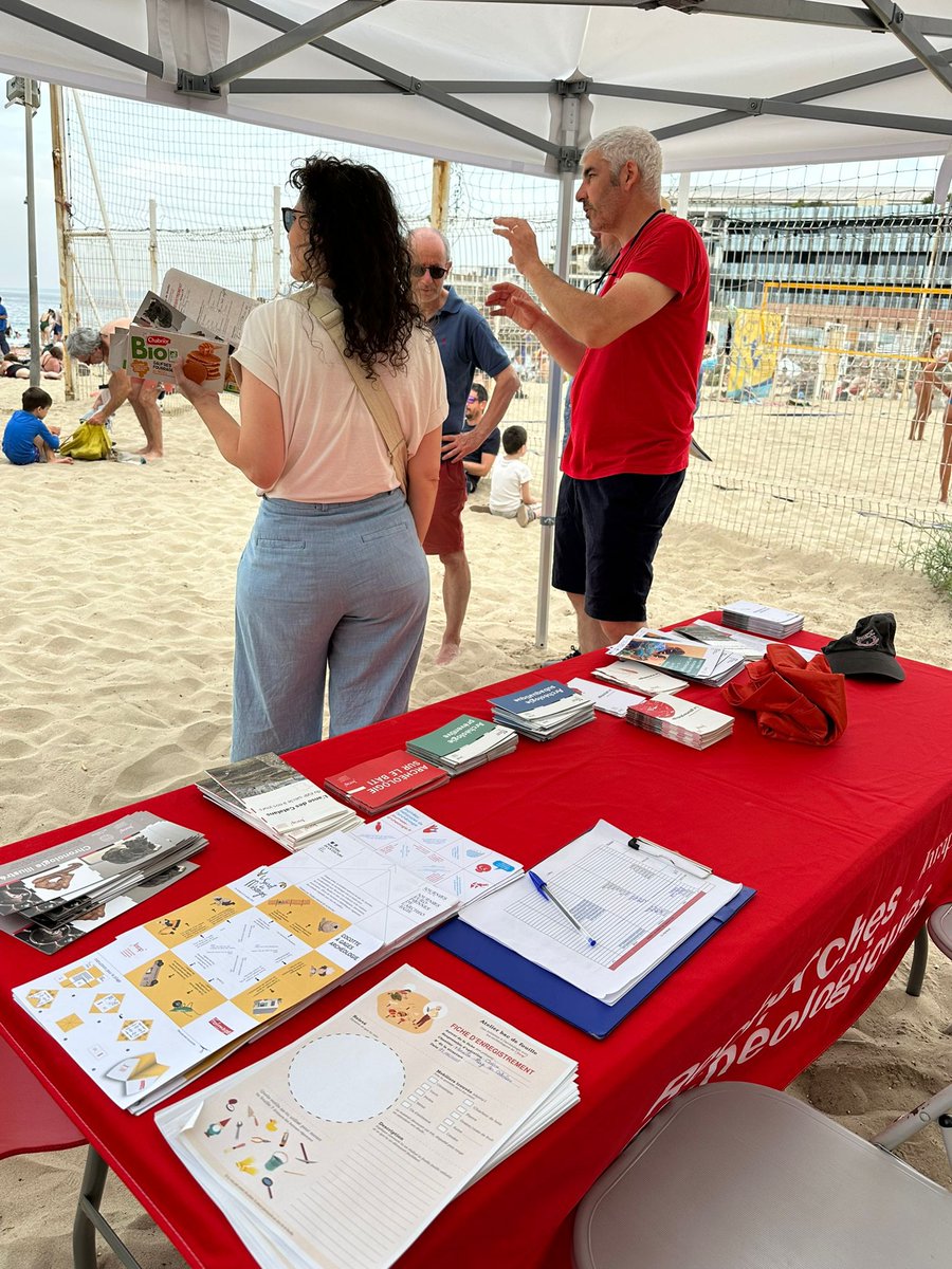 📆 C’est le dernier jour pour profiter des #JEArcheo à Marseille !

📍Rendez-vous avec l’Inrap sur la plage des Catalans et au Musée d’Histoire de Marseille pour profiter des ateliers.