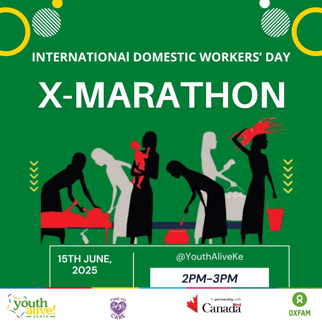 One of the best things My dad taught me was, speak up when you can. Help when you can and be good to people around you.  Be real and honest in everything you do and to people you engage with. 

One of the things am going to do this week is raising my voice for domestic workers.