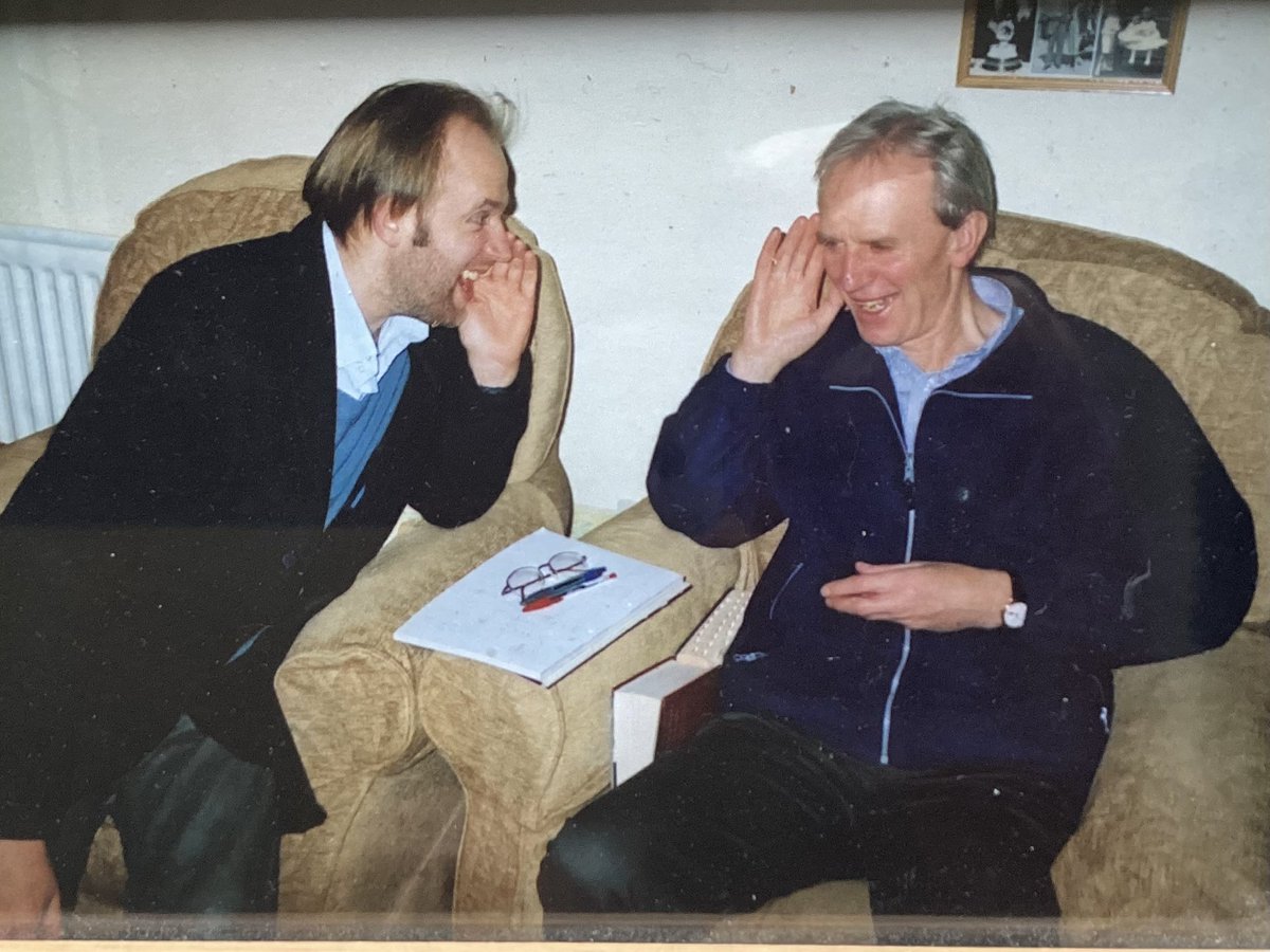 Me and my Dad. The first person who ever told me a joke. So many happy memories.