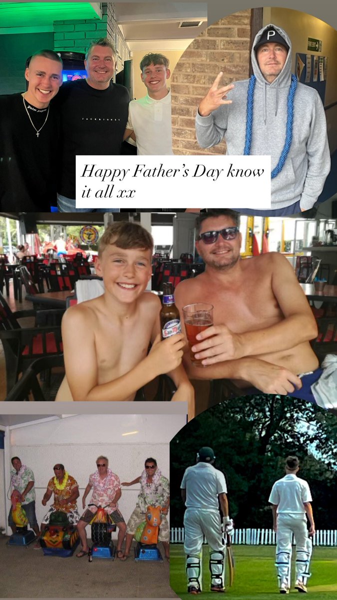 Happy Father’s Day to the best Dad, Idol, example and boss 🤣❤️

Love you dad <a href="/StuartHarris15/">Stubear</a>