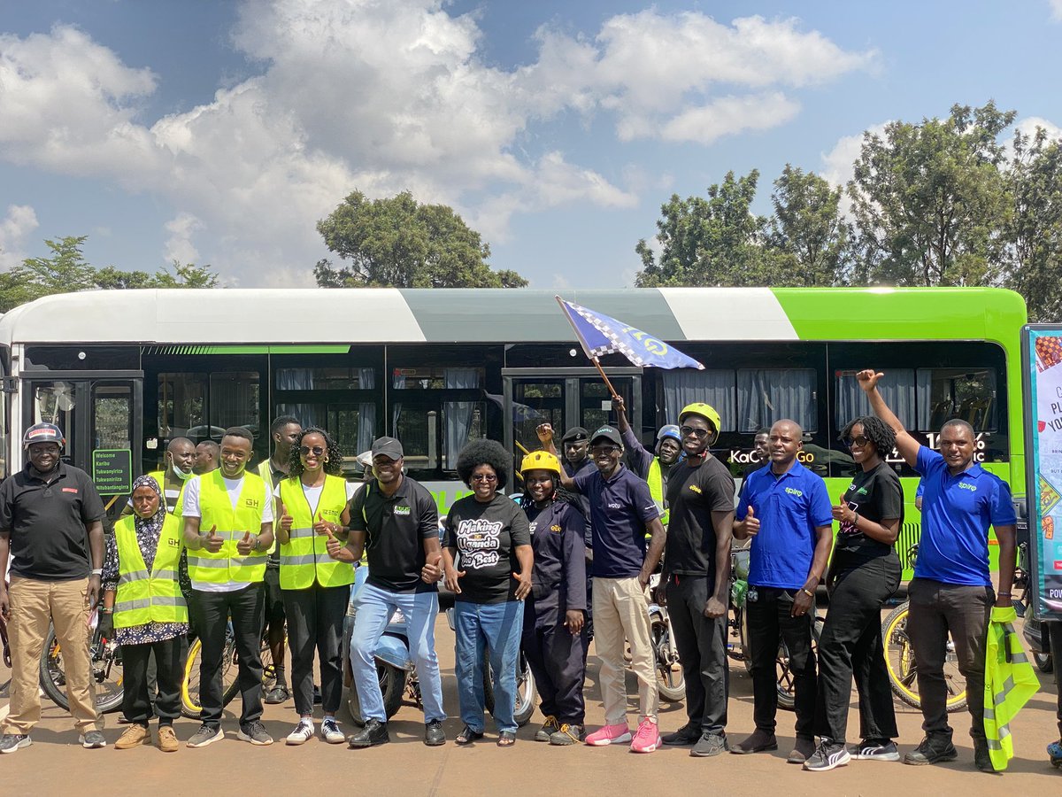 BukediTimes's tweet image. Dr. Monica Musenero the minister Science, Technology and Innovation has flagged off Day-1 of the National Science Week 2025(NSW’25) which was kickstarted by an e-mobility procession to Kololo Independence Grounds.