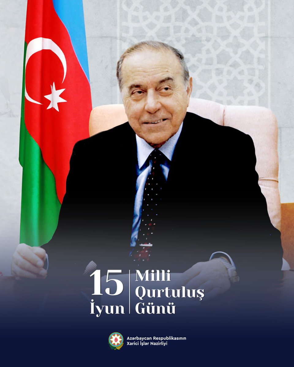 In einer Zeit großer Herausforderungen kehrte der Nationale Leader Heydar Aliyev am 15. Juni 1993 an die Macht in Aserbaidschan zurück und machte diesen Tag zum Wendepunkt in der Geschichte unserer Unabhängigkeit.

Zu diesem denkwürdigen Anlass - dem Tag der Nationalen Rettung -