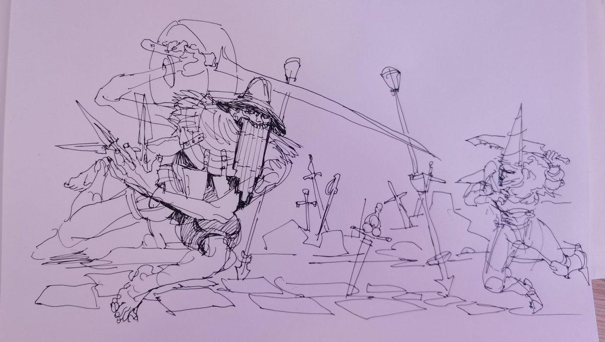 Juanmimagine's tweet image. Sunday ink sketches! Possible new mug designs.