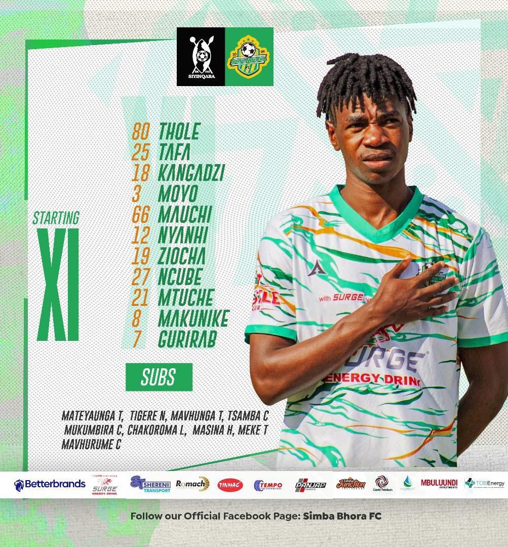 Our starting XI for today's game! 📋🟢

#gobujugochinhuchedu