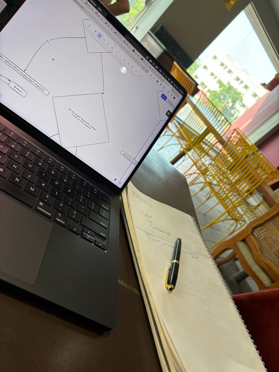 devcodes9's tweet image. sometimes working from different places is fun✌️