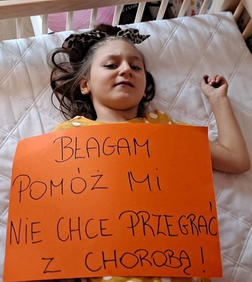 Fundacja Dobro Wraca MG (@dobrowracamg) on Twitter photo PILNE❗️Samotna matka prosi o RT i wsparcie🙏Zbiórka stanęła w miejscu a brakuje 33 tys zł. 
Kornelka cierpi na śmiertelną chorobą genetyczną Zespół Foxg1 ( jedna na milion urodzeń), wady mózgu, agenezja ciała modzelowatego, małogłowie, niedomykalność zastawki mitralnej. 
Aby PILNE❗️Samotna matka prosi o RT i wsparcie🙏Zbiórka stanęła w miejscu a brakuje 33 tys zł. 
Kornelka cierpi na śmiertelną chorobą genetyczną Zespół Foxg1 ( jedna na milion urodzeń), wady mózgu, agenezja ciała modzelowatego, małogłowie, niedomykalność zastawki mitralnej. 
Aby