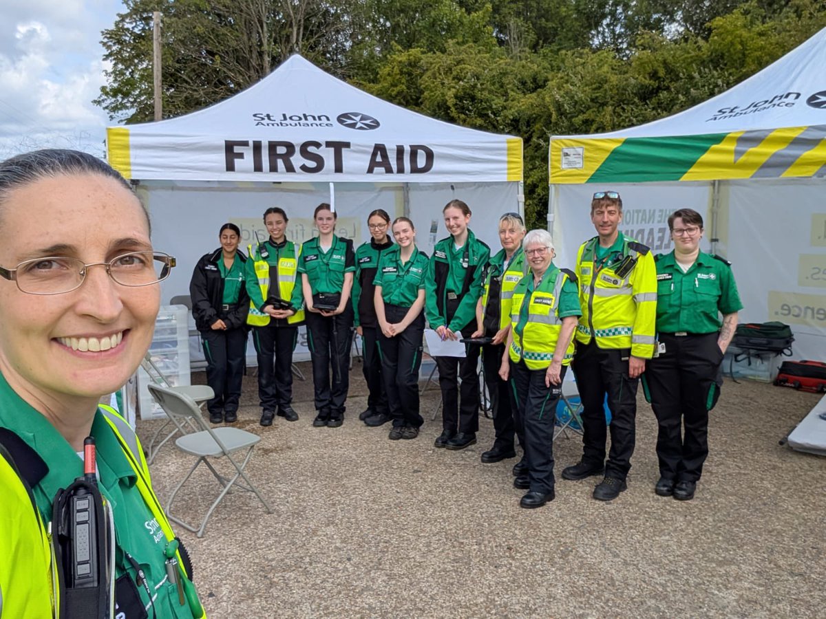 St John Ambulance Guildford & Woking (@guildfordsja) on Twitter photo We have members out today in Nutfield Marsh covering the <a href="/TheBHF/">British Heart Foundation</a> #LondontoBrighton bike ride. Our Cadets are joining us. <a href="/stjohnambulance/">St John Ambulance England</a> <a href="/Surrey_SJA/">SJA Surrey District</a> We have members out today in Nutfield Marsh covering the <a href="/TheBHF/">British Heart Foundation</a> #LondontoBrighton bike ride. Our Cadets are joining us. <a href="/stjohnambulance/">St John Ambulance England</a> <a href="/Surrey_SJA/">SJA Surrey District</a>