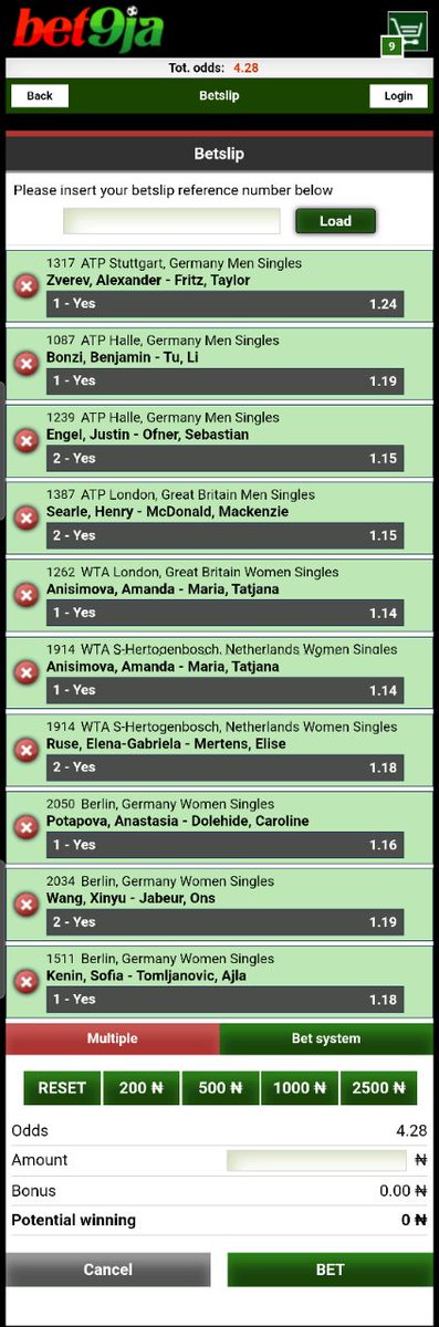 3odds 🏀👉33SRZJ9🔞
4odds 🎾👉33SDVK5🔞
780odds👉33SSJJC🔞

Bet9ja Registration 

shorturl.at/bmtMQ

Telegram👉 bit.ly/2VUzX11

#Bet9jacode