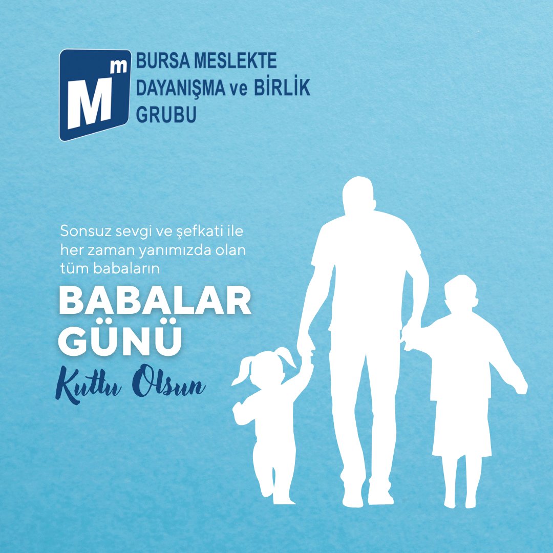mesdaybir's tweet photo. Sonsuz sevgi ve şefkati ile her zaman yanımızda olan
tüm babaların BABALAR GÜNÜ kutlu olsun.

#BABALARGÜNÜ https://t.co/UzjByPfi95