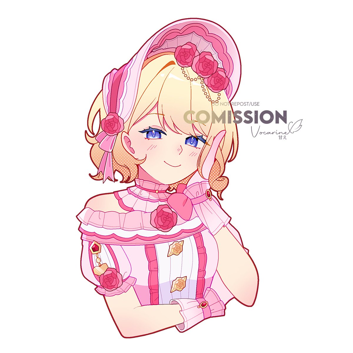 [VGEN CMMS OPEN!]

hii! im currently opening SKEB-like bust up for $15!!

🍀 Terms 
• There is no update and communication.
• TAT 3 days-2 weeks

all transactions are done through VGen, here's the link to my profile : 
vgen.co/Vocarine

see you on VGen 🍀🩷
#VGen