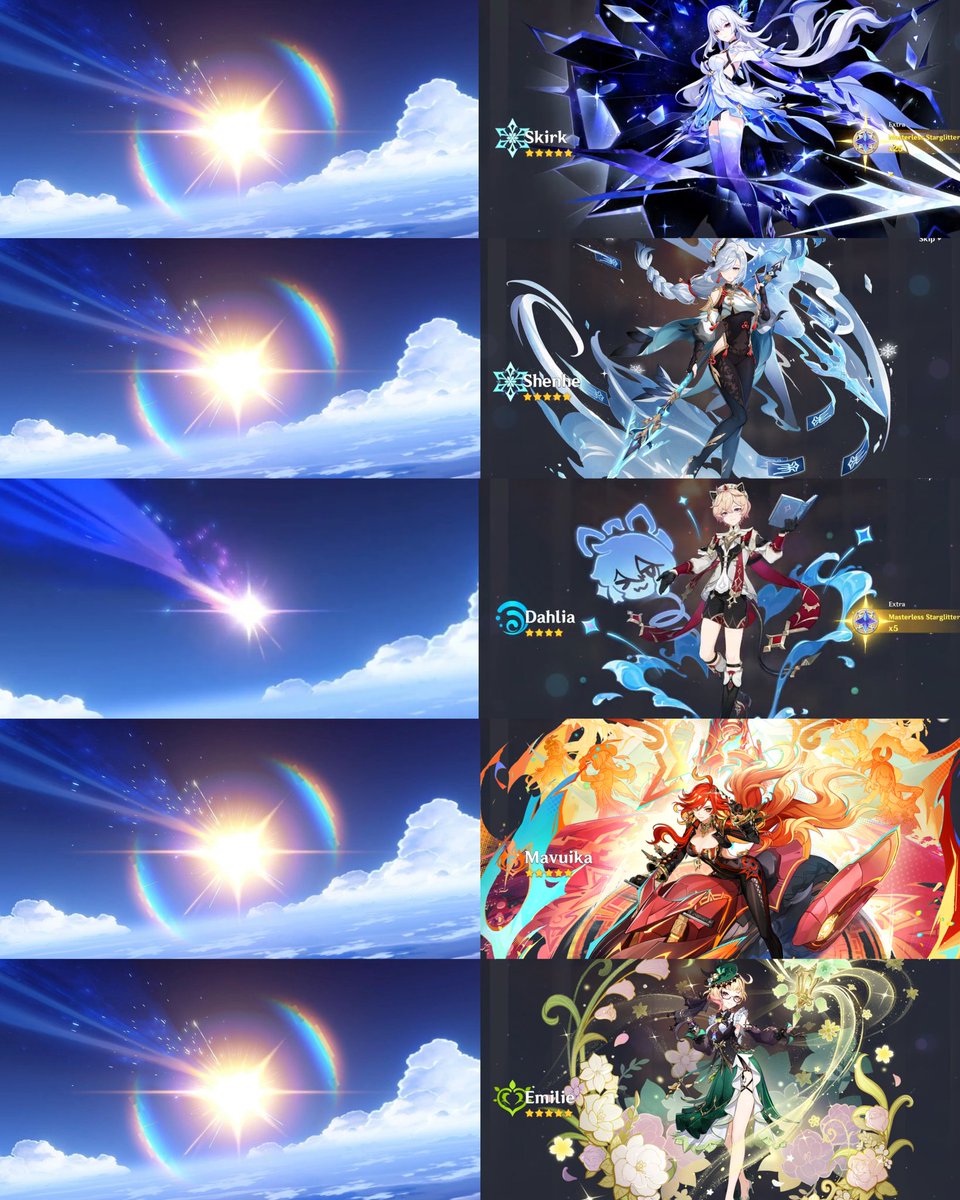 ✨️Manifesting Version 5.7 Banners✨️

#GenshinImpact #原神 #Skirk