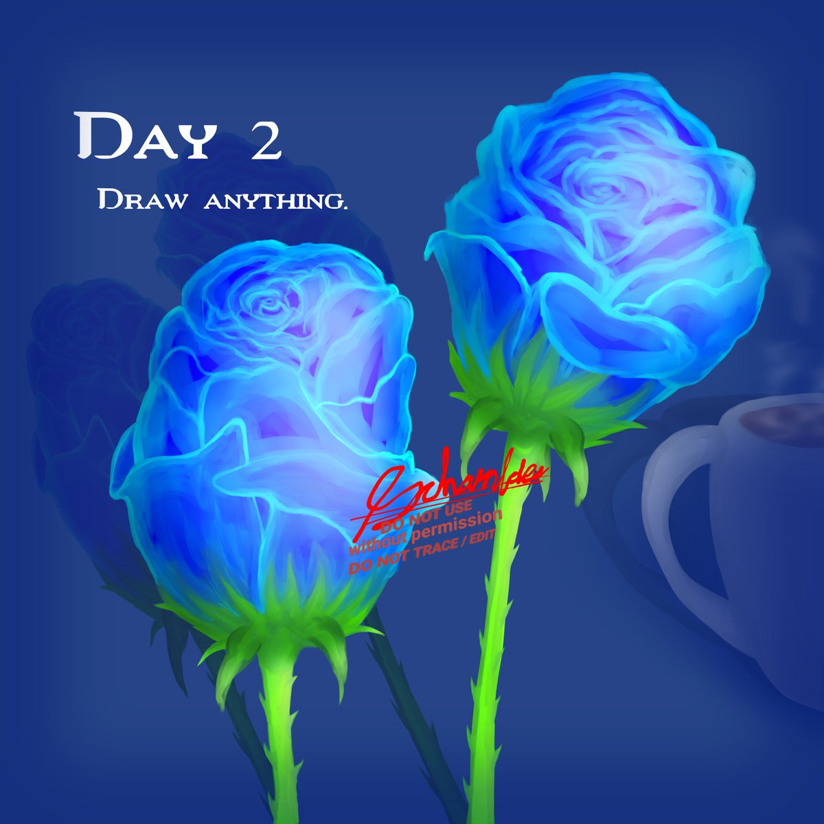 scharlde_'s tweet photo. Day 2, challenge myself to draw anything, everyday.
#Blue #blue #Rose #rose #BlueRose #bluerose #drawingeverydaychallenge #draw #drawing #digitaldrawing #drawings #bluerosedoodle #BlueRoseDoodle #Doodles #doodleart #doodle https://t.co/gBZAFTN8sh