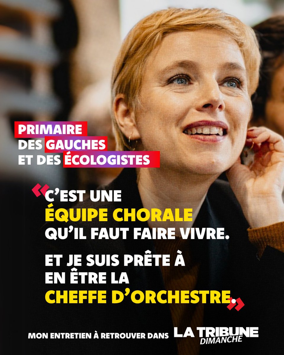 Clem_Autain's tweet image. Je veux incarner une gauche solide, franche et collective. 
La primaire qui s'annonce doit aboutir à la création d'une équipe chorale, qu'il faut faire vivre. Et je suis prête à en être la cheffe d'orchestre.

J’ai parcouru plus de trente villes et villages depuis mars. Je…