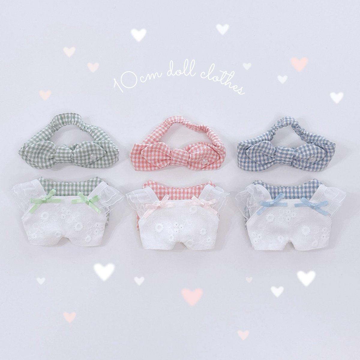 オーダーいただいぬい服♡
skzooに3色お揃いコーデのオーダーでした🎀
ありがとうございます♡