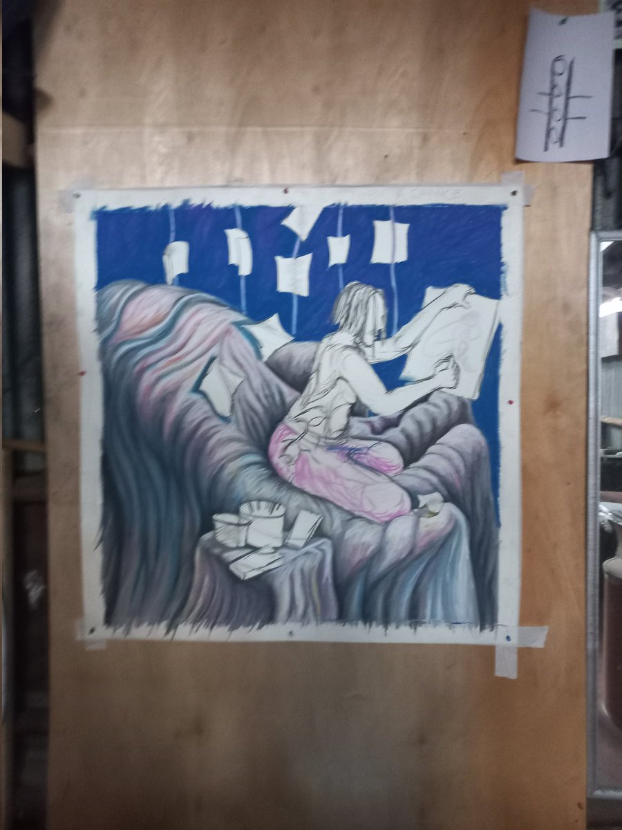 Its so beautiful to see how artworks grow into form...the process is just romantic🤣 and addictive😊🥰🌸🏳️‍🌈❤️❤️❤️❤️❤️❤️

It will be titled: Give Them A Chance
Medium : Soft Pastel on paper
Work in progress