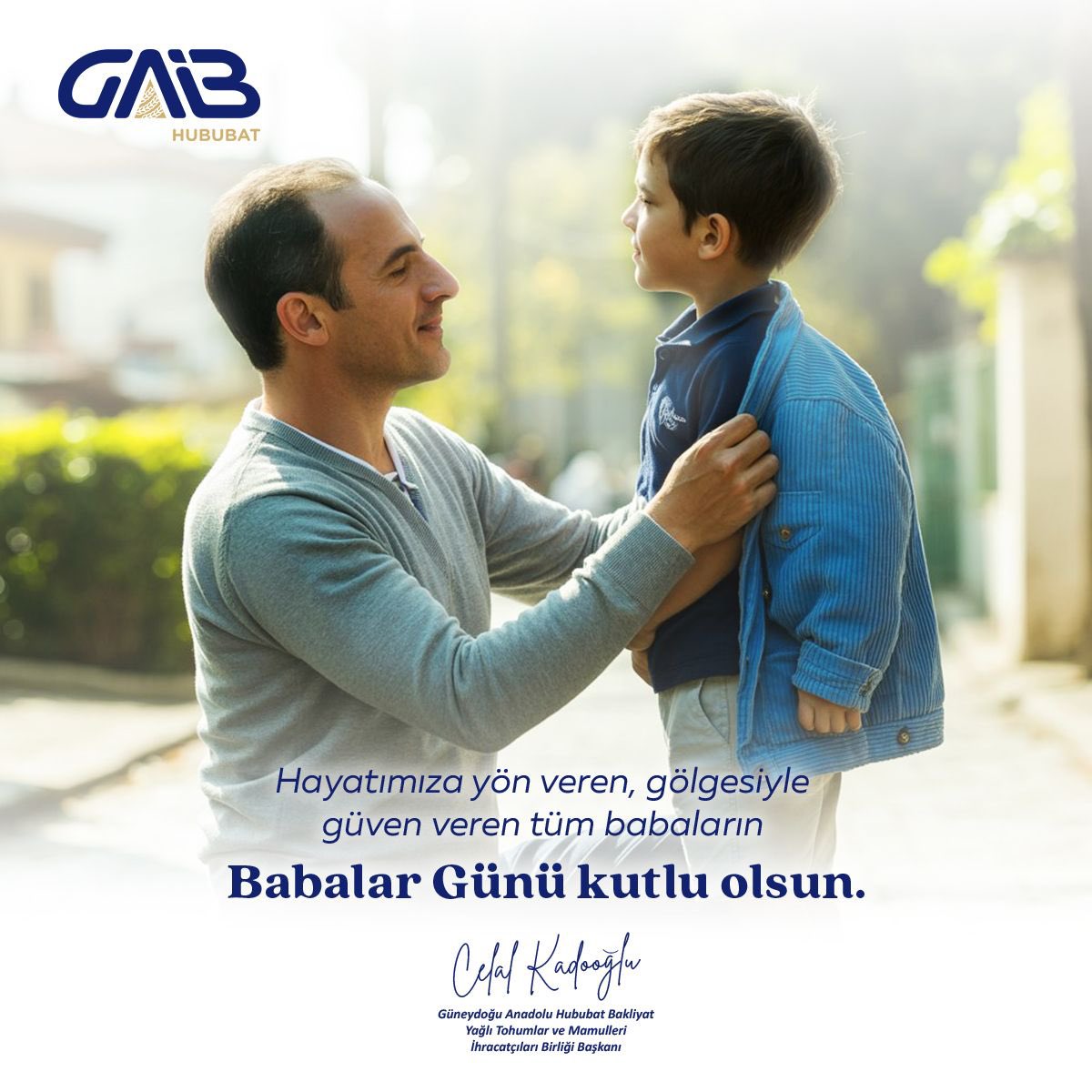 Başta Şehit ve Gazi Babalarımız olmak üzere;
Depremde hayatını kaybeden Babalarımızın görevi başında gece gündüz demeden çalışan emekçi babalarımızın gününü kutluyorum.
Bu vesile ile Kendi Babamın da Babalar gününü kutlarken;

Bilgisi ve Donanımı ile hayatımın her anında