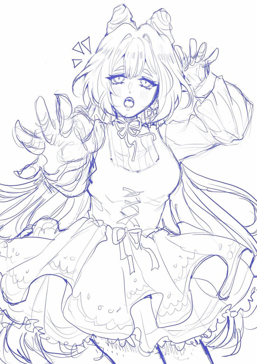 Prism_Lyra's tweet photo. สเก็ตน้องอดอปที่ไปบิดมาได้ฮะ สเก็ตไว้ตั้งแต่ปากกาซินติกพัง แหะ😅 https://t.co/qiTwEjp7C2