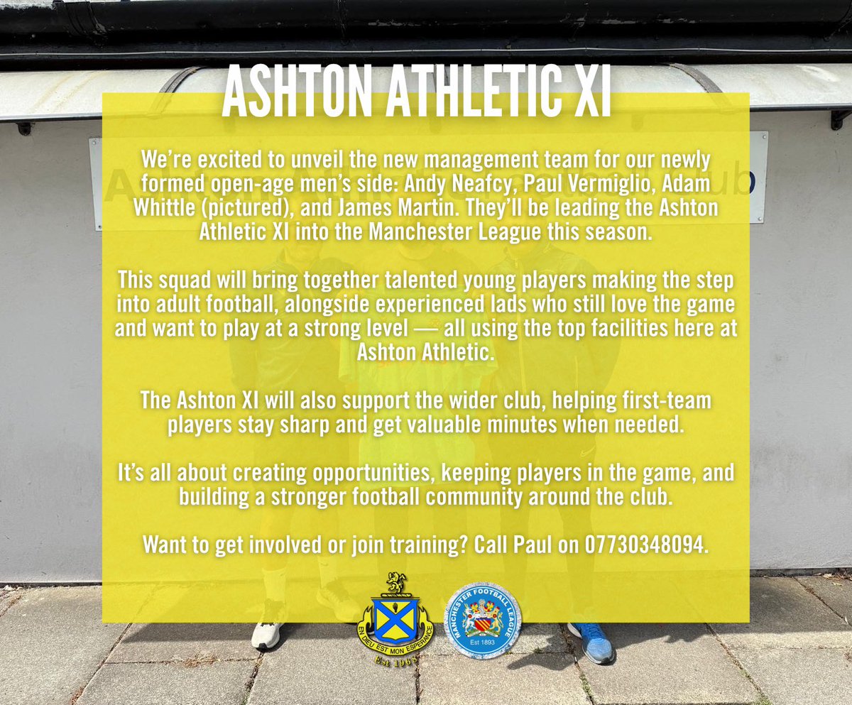 Ashton Athletic FC tweet media