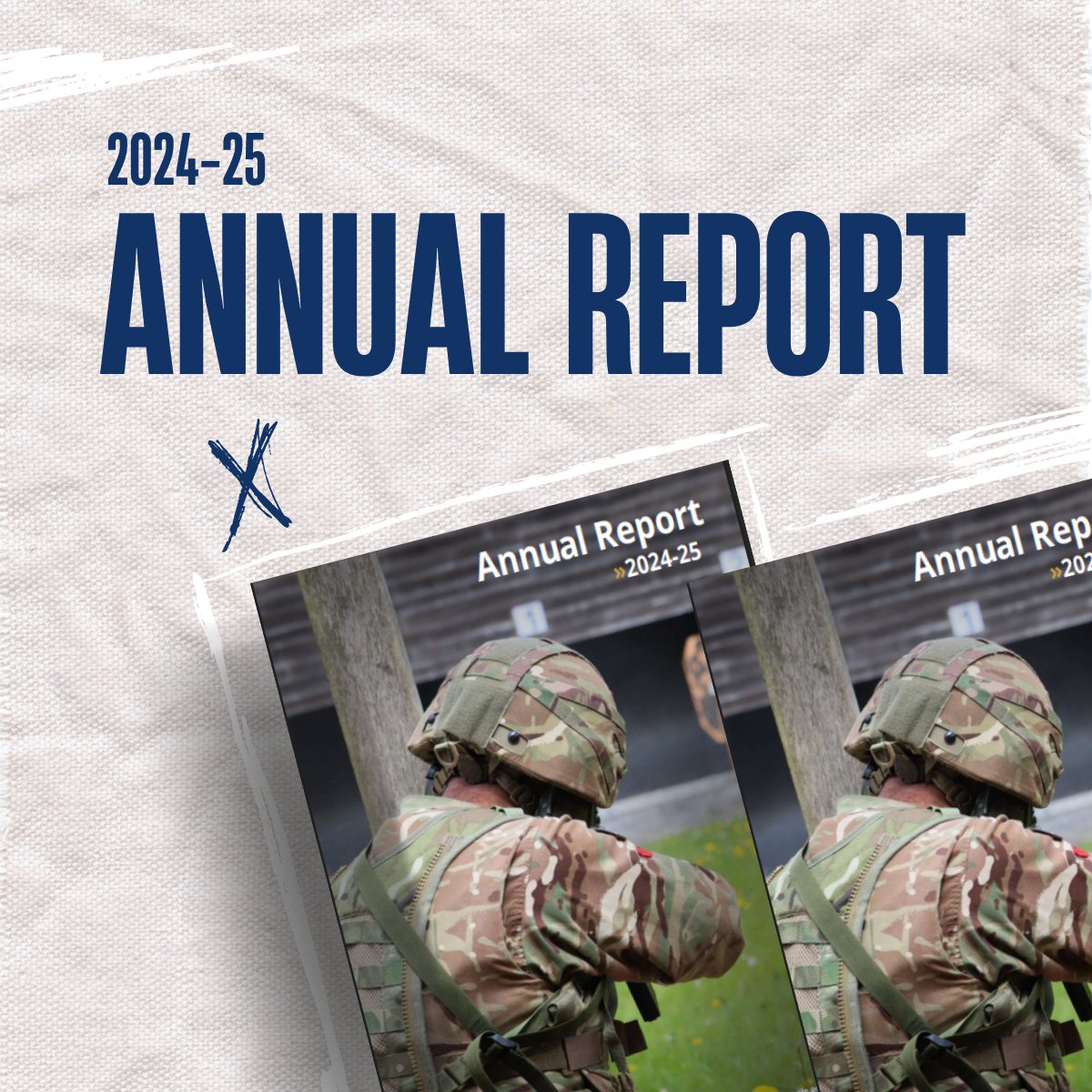 Want to find out what makes us such an integral partner to Defence? 

Check out our 2024-25 Annual Report for a lowdown on how we support, enable and champion the Reserve and Cadet Forces 👇 

ow.ly/l8US50W4Hnz