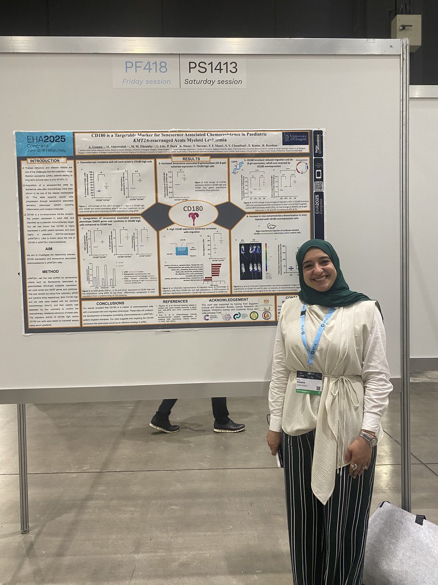 Keeshanlab's tweet image. Fabulous @EHA_Hematology annual meeting in Milan #EHA2025 . Great science, new collaborations and catch up with friends old and new.