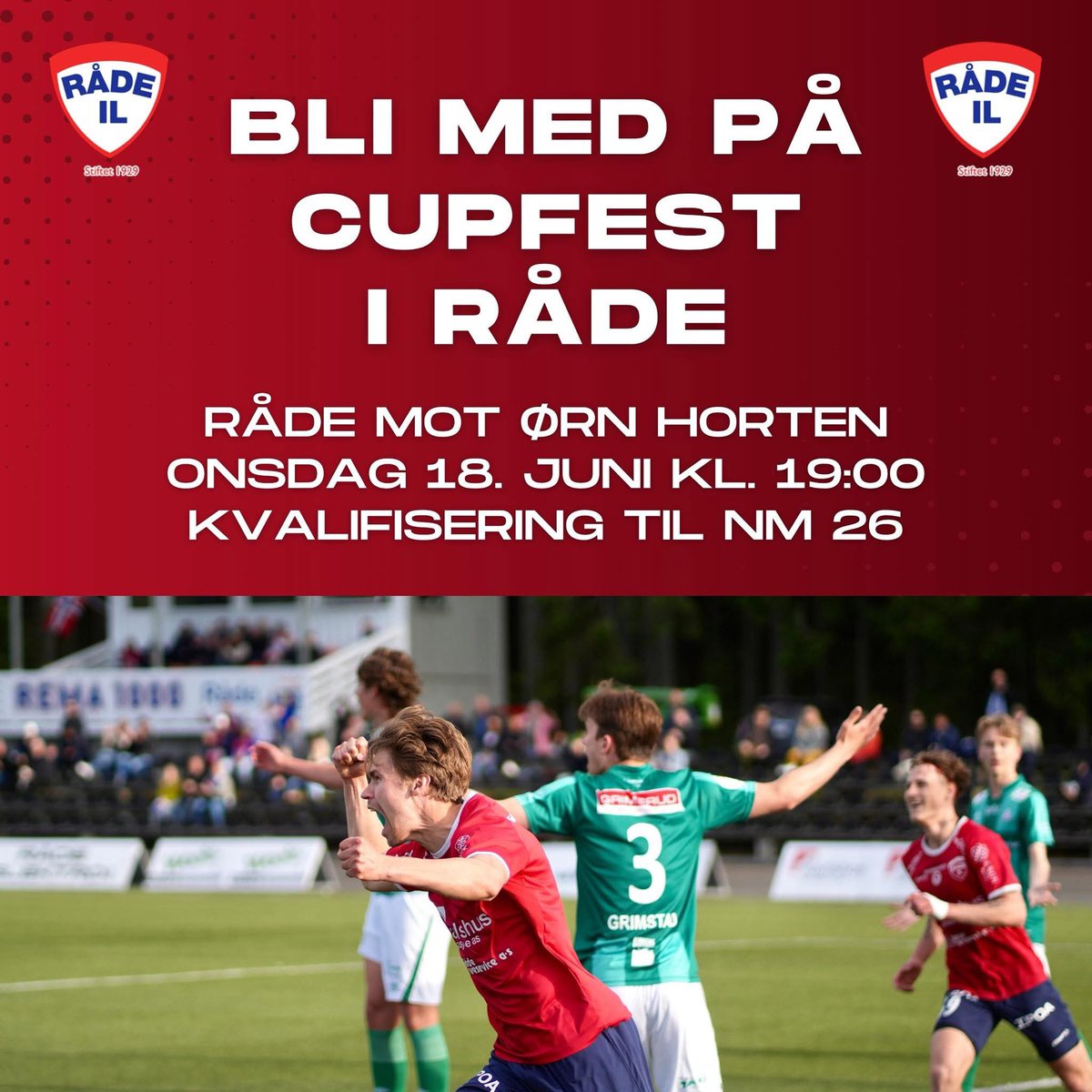 Råde IL Fotball (@raadeilfotball) on Twitter photo 