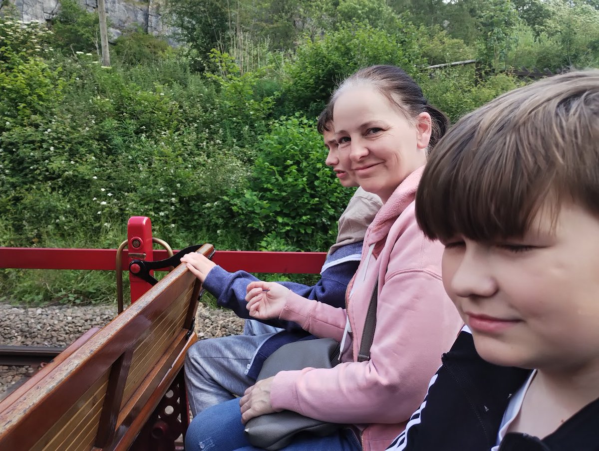 claner's tweet image. #RobsonWalsh #ClaireWalsh  #Jacksonwalsh have had a day out at @CrichTramway