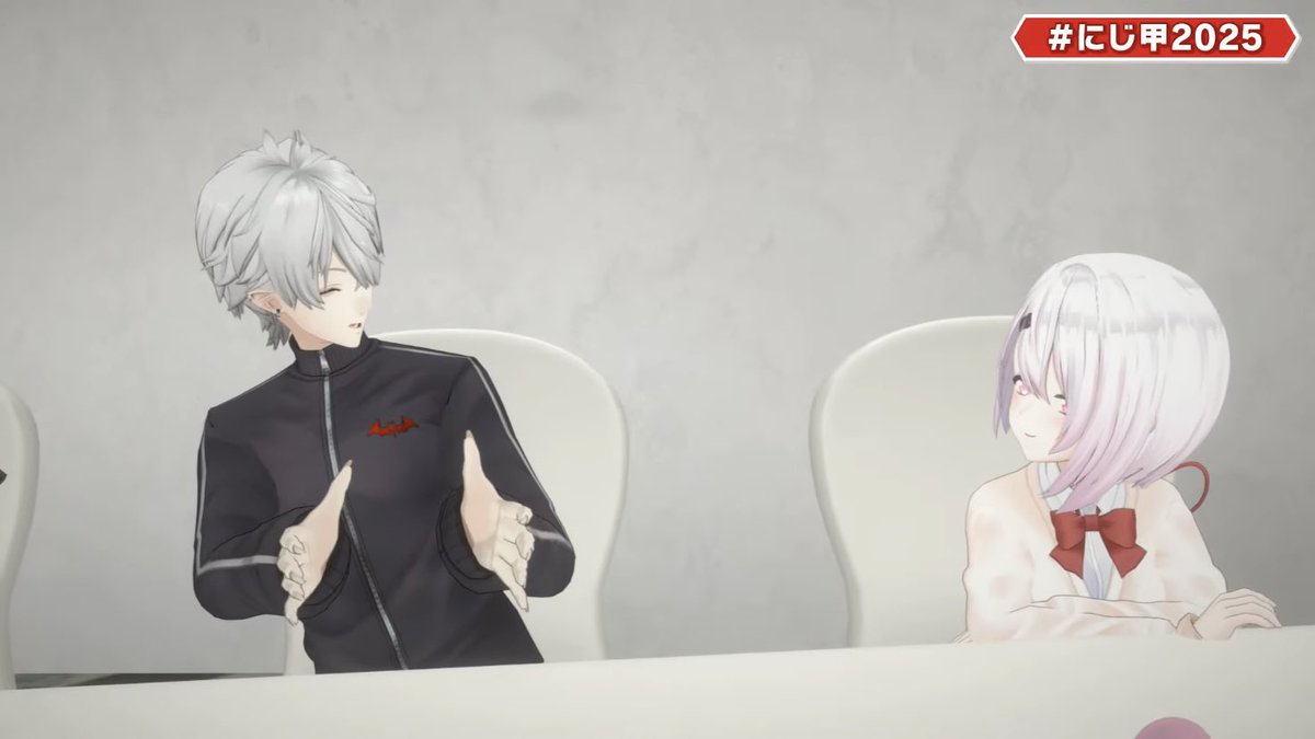 葛葉(にじさんじゲーマーズ) ,椎名唯華 「ずし、仲良すぎる」|🍚のイラスト