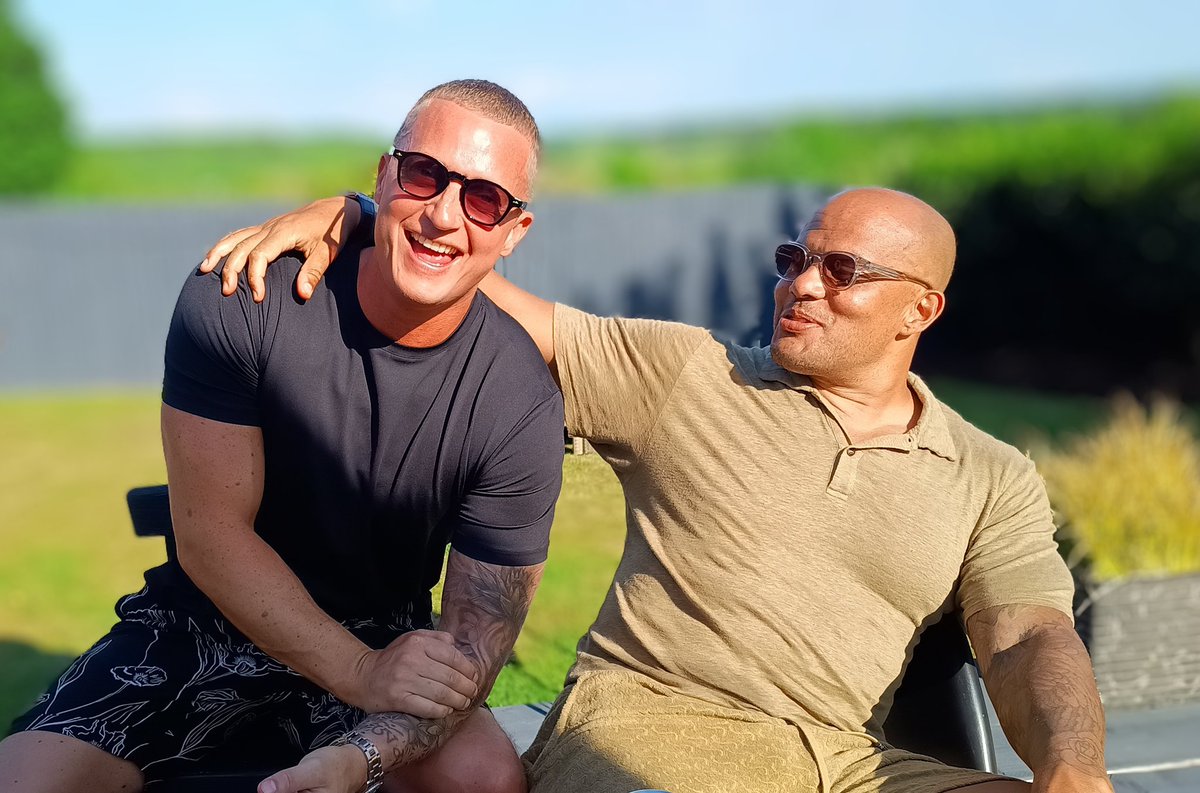 My sons. Two of the best dads I know.  Such love to you both. ❤️