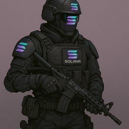 Gagakeb's tweet photo. @LaunchOnPump $AC47 + Just a War Comando https://t.co/Rx6fTIahUJ