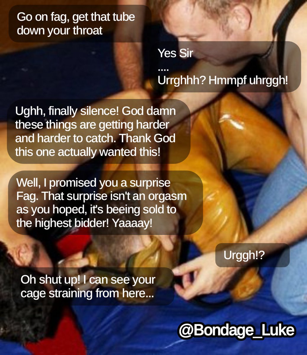 It was so much easier before the internet, now you can't just chat up a cute guy at a bar...

But the pay is still to good to find something else...

The main benefit? Getting to use and "break in" the new Slaves before seeing them!