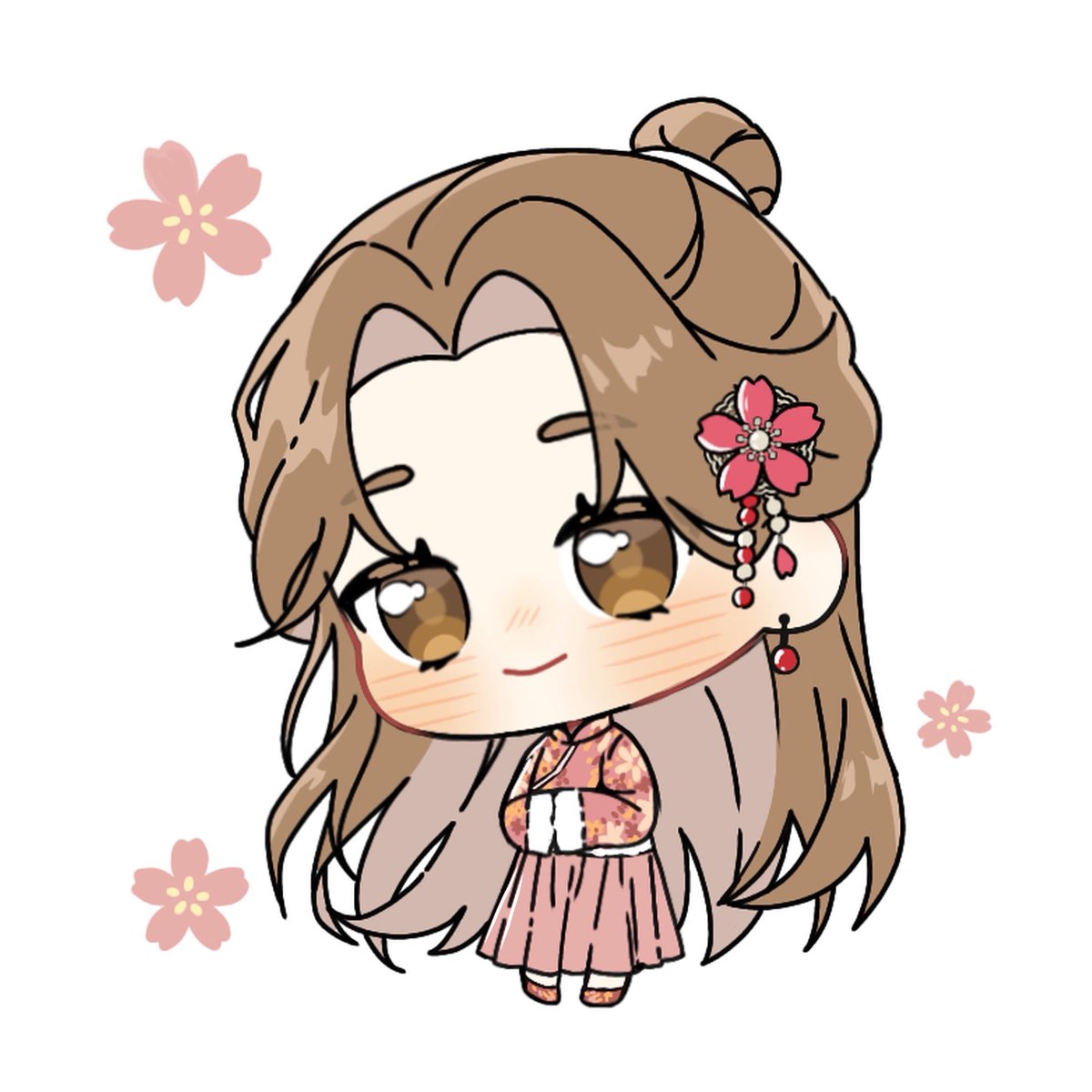 I love his outfit here omg Dianxia looks like a flower 🥹💕🌸

#天官赐福 #TGCF #천관사복