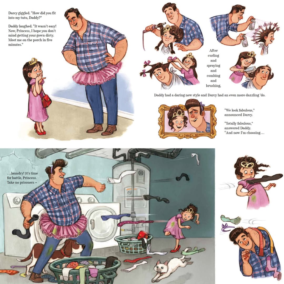 Happy #FathersDay to all the fun-loving, supportive dads!💙

Know a dad who plays dress-up or starts sock fights just to see his kids smile? 

Celebrate with books about awesome dads &amp; granddads: conta.cc/4kge19P

<a href="/IPGbooknews/">IPGbook</a> <a href="/Jessica_Warrick/">Jessica Warrick</a> #DadLife #FathersDay2025 #dad