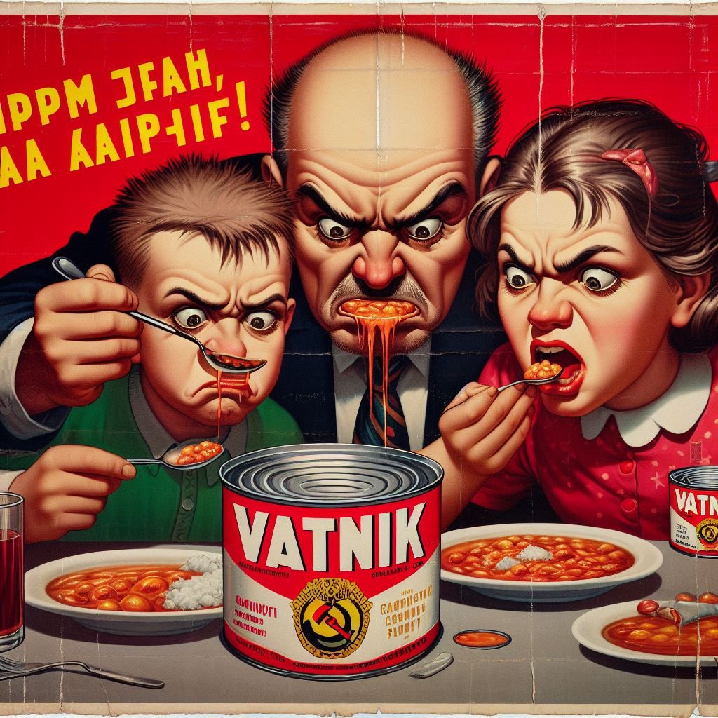 On russian Telegram: What food doing Vlad?

The State Duma has proposed feeding Russians canned food due to expensive vegetables

To prevent vegetables from becoming a luxury item in the country during the off-season, They need to be processed into paste and puree - this will