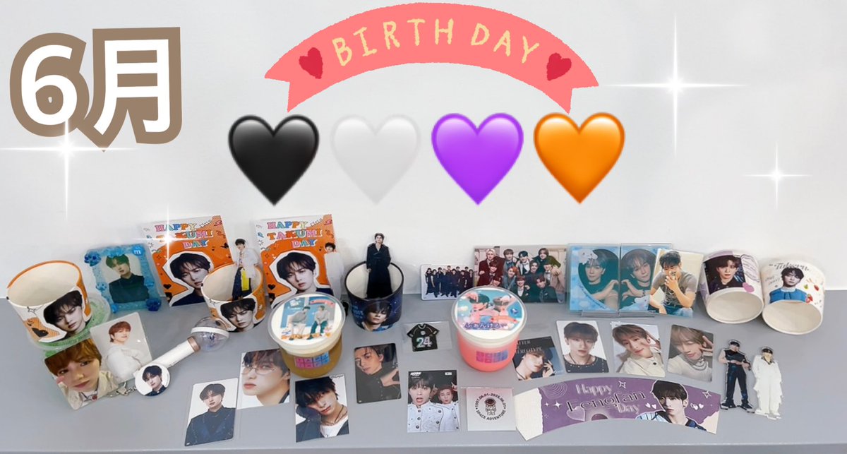 dorarevoini0303's tweet image. 初めてTAPITAPIさん
#TAPITAPI富山(@TAPITAPI_TOYAMA)
に6月お誕生日おめでとうメンバーのカプホが揃ってお祝い出来ましたー🙌😭TAPITAPI店長さま、企画してくれた皆様本当にありがとうございます！
お誕生日おめでとうございます🎂🖤🤍💜🧡
x.com/tapitapi_toyam…