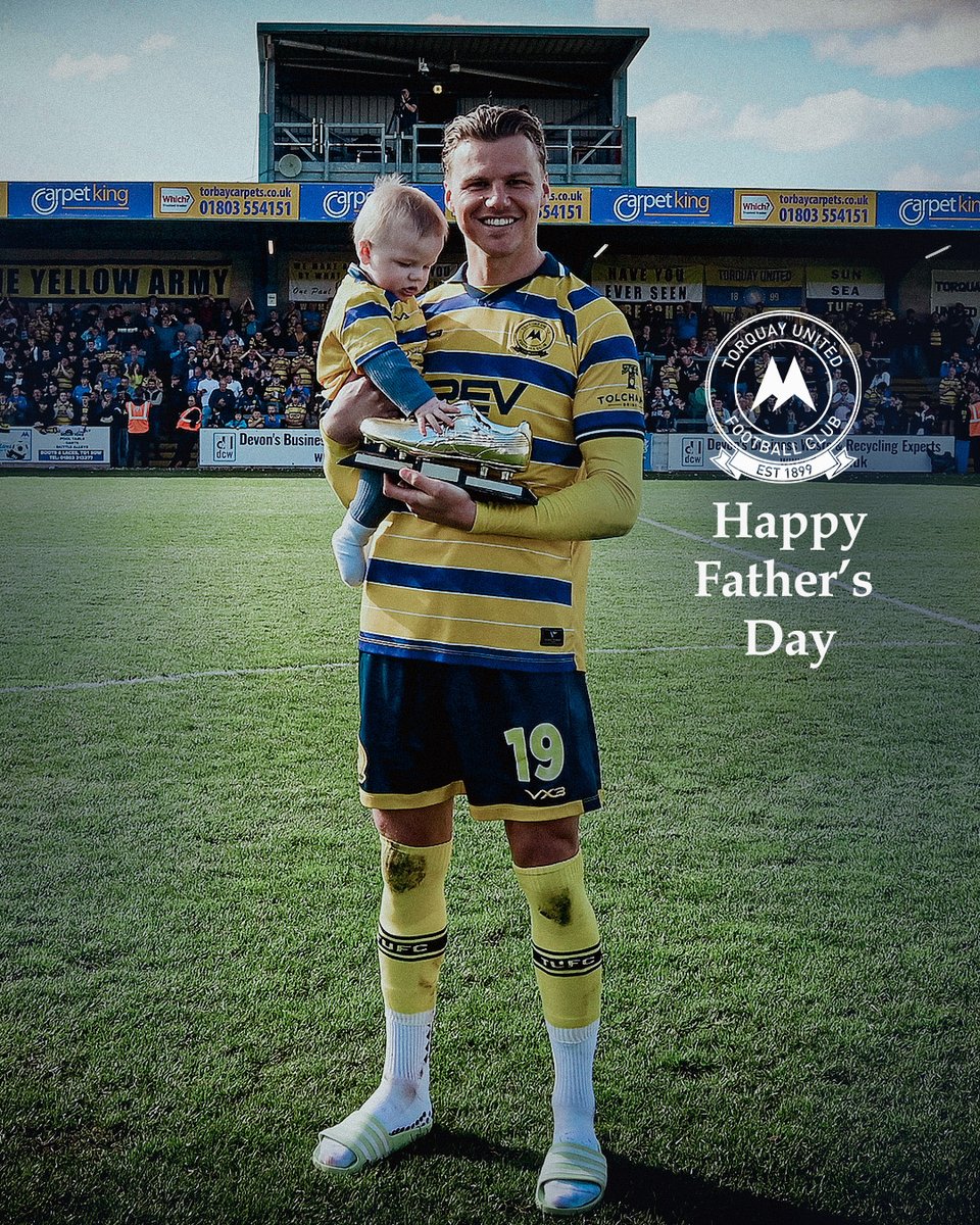 Happy Father's Day, Yellow Army 💛

#tufc