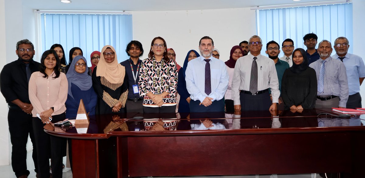 Celebrating a journey of collaboration and impact. We are grateful for your support and the shared achievements. Thank you Mr. Enrico Gaveglia
<a href="/UNDPMaldives/">UNDP Maldives</a>