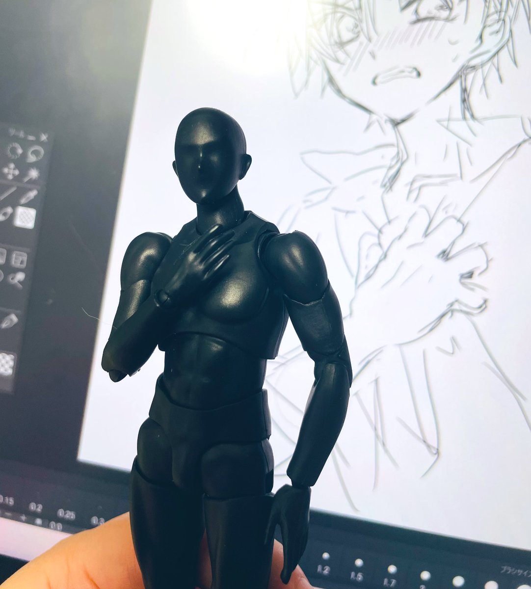 まだクリスタの3Dモデル使えない